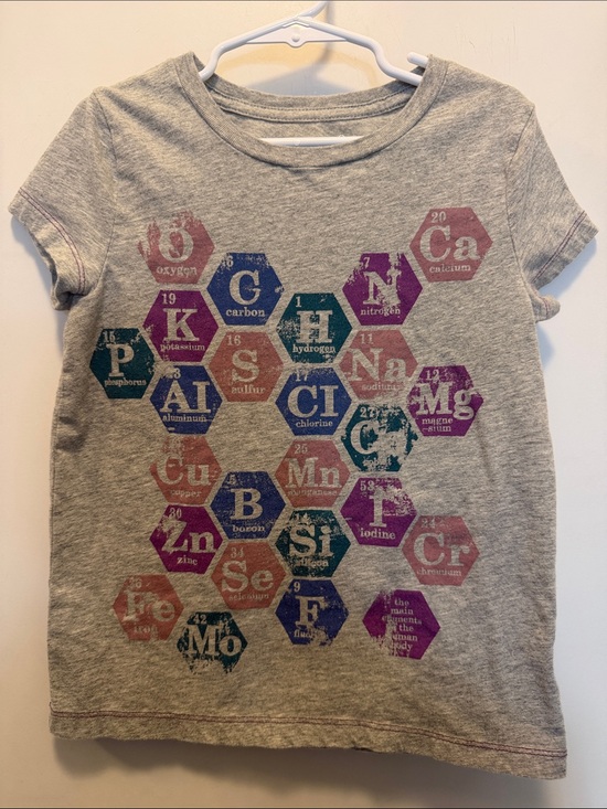 Peek Other - Kids Gray Short-Sleeve Science Graphic Tee - In My Elements